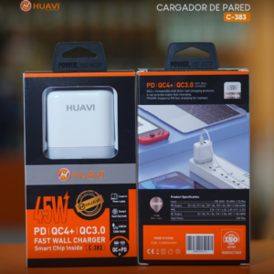 HUAVI C-383 CARGADOR DE PARED 45W